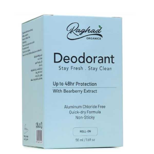 Raghad Organics Deo Roll On Stay Fresh 50Ml