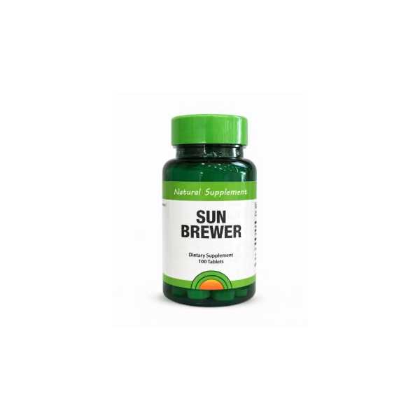 Sun Natural Brewer 100 Tab