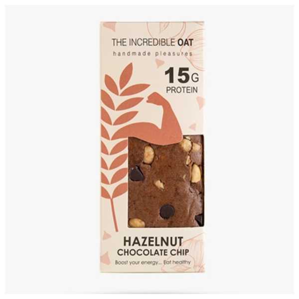 The Incredible Oat 15G Protein Hazelnut Chocolate Chip 60G