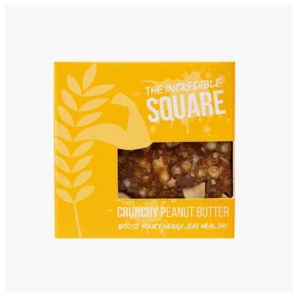 The Incredible Square Crunchy Peanut Butter 35G