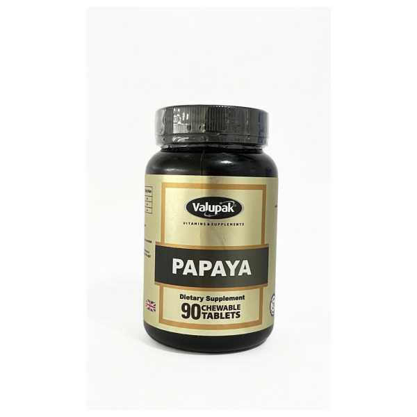 Valupak Chewable Papaya 90 Tablets