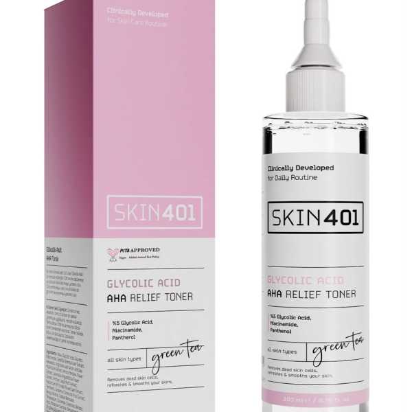 Skin401 Glycolic Acid Aha Relief Toner 200Ml