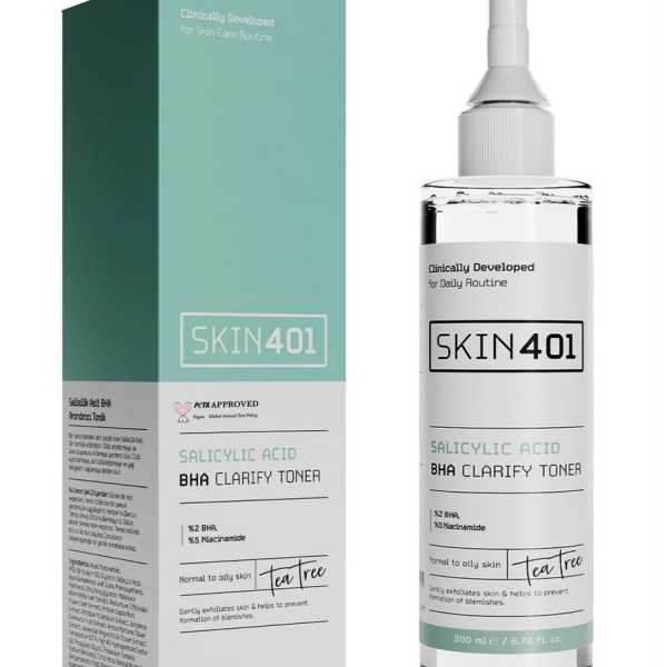 Skin401 Salicylic Acid Bha Clarify Toner 200 Ml