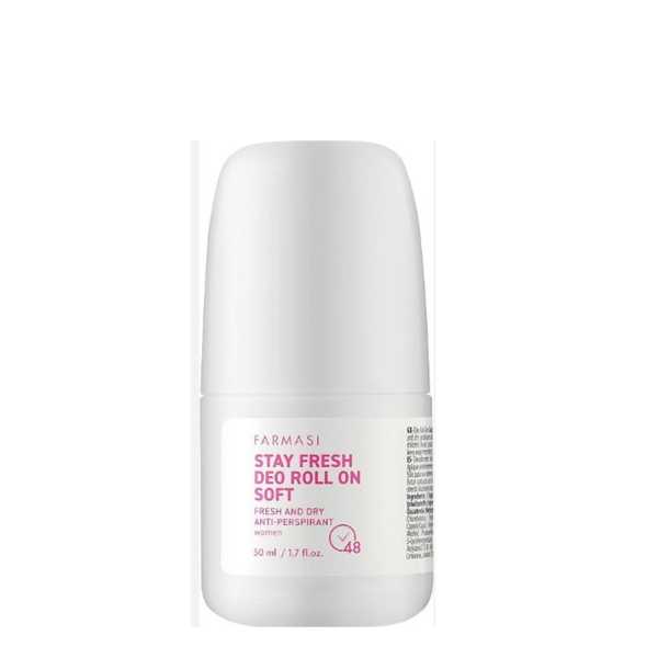 FARMASI Stay Fresh Deo Roll On Soft For Women 50ML