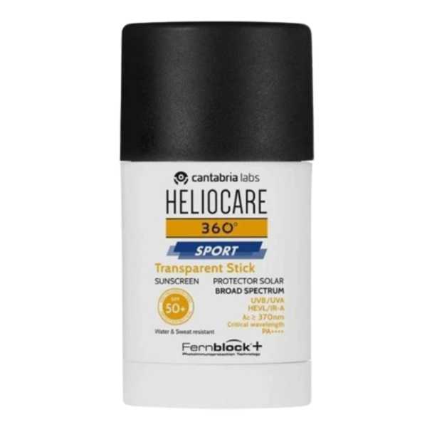 Heliocare 360 Sport Transparent Stick SPF 50+, 25Gram