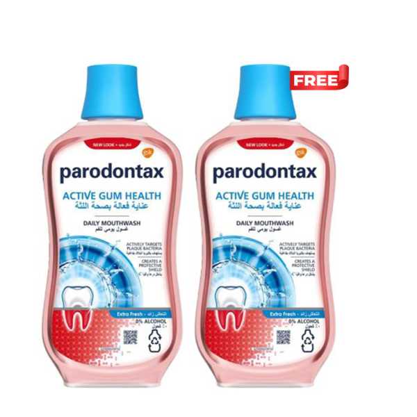 Parodontax Daily Gum Care Mouthwash 500ML (1+1 Free)