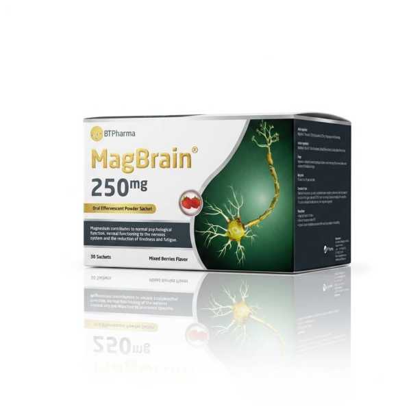 Bt Pharma Magbrain 250 Mg 30 Sachet