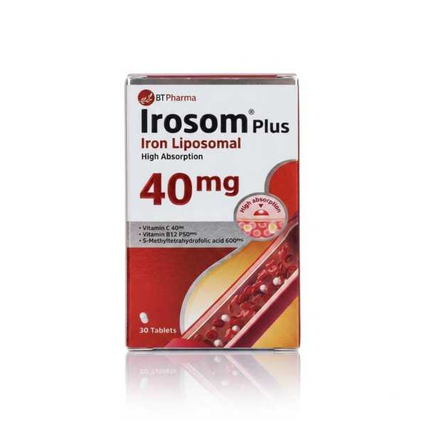 Bt Pharma Irosom Plus 40 Mg 30 Tablet