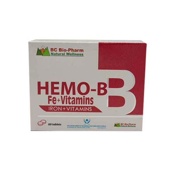 Hemo-B Iron With Vitamins 60 Capsule