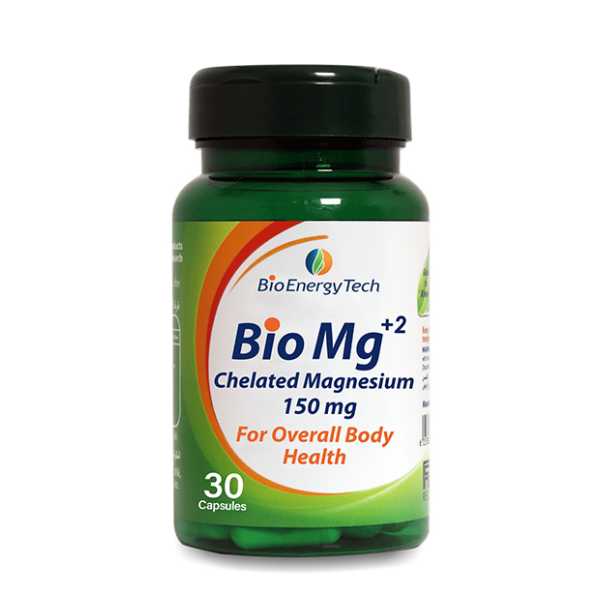 Bio Energy Tech Chelated Magnesium 150Mg 30 Capsule
