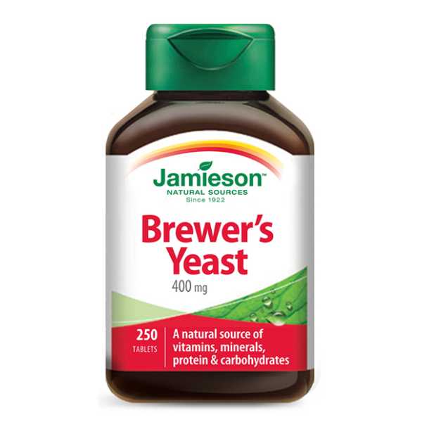 Jamieson Brewers Yeast, 250 Tablet