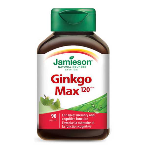 Jamieson Ginkgo Max 120, 90 Capsule