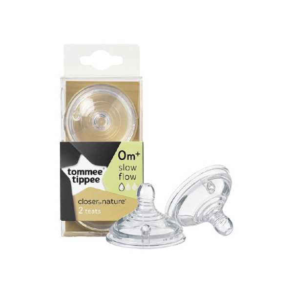Tommee Tippee Ultra Medium Flow Nipple 3M 2 Teats Sifsaf