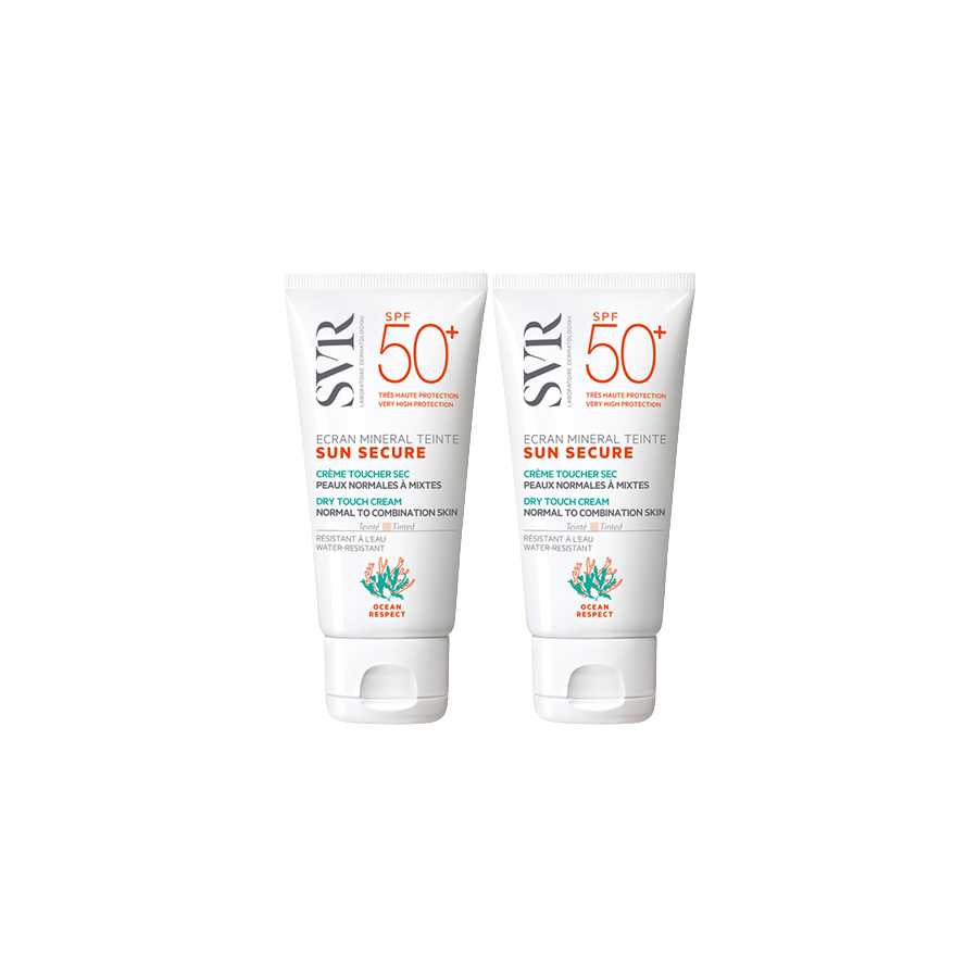 Svr Sun Secure Ecran Tinted Cream SPF50+, Duo Offer