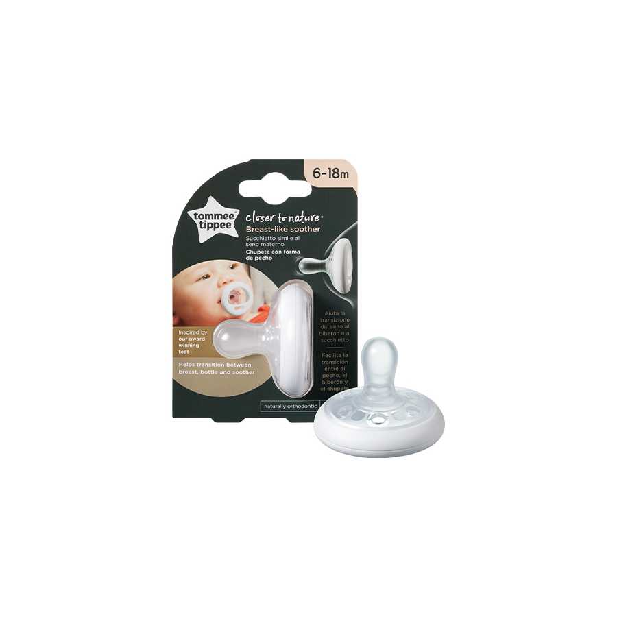 Tommee Tippee Breast Like Soother 6 18M Sifsaf