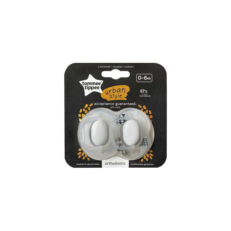 Tommee tippee urban style soother 2025