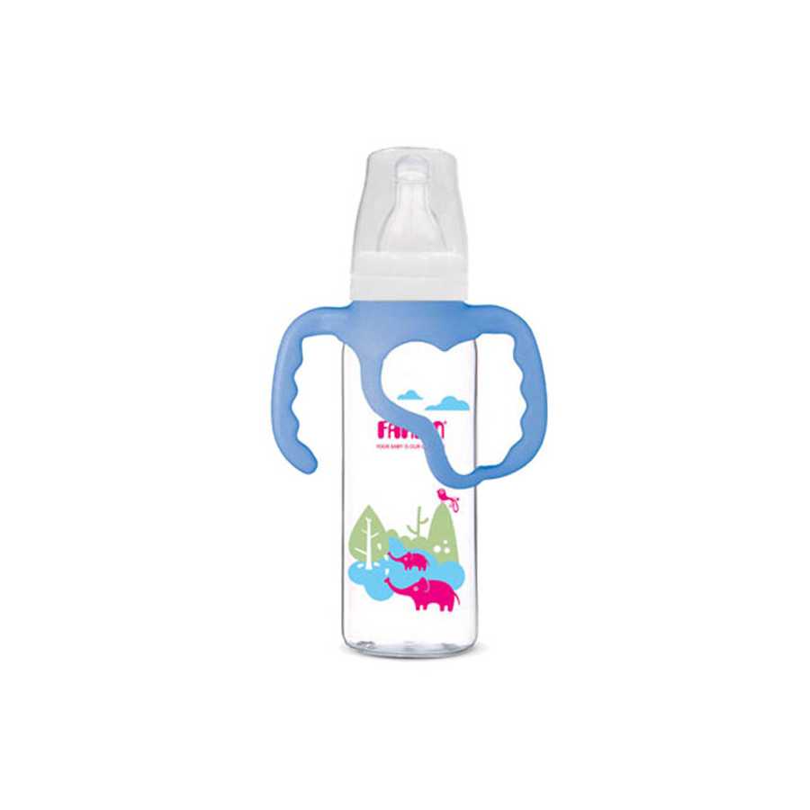 Farlin Feeding Bottle With Handle 240ML Blue