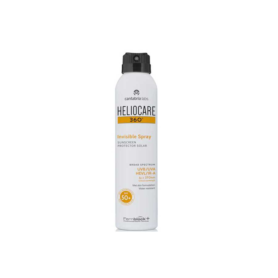 Heliocare 360 Invisible Spray Sunscreen Spf50+, 200Ml