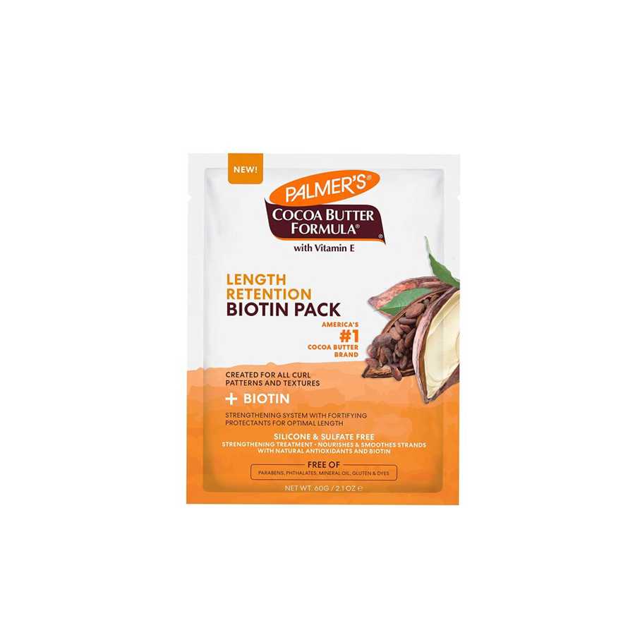 Palmer's Cocoa Butter Length Retention Biotin Pack Sachet 60Gm