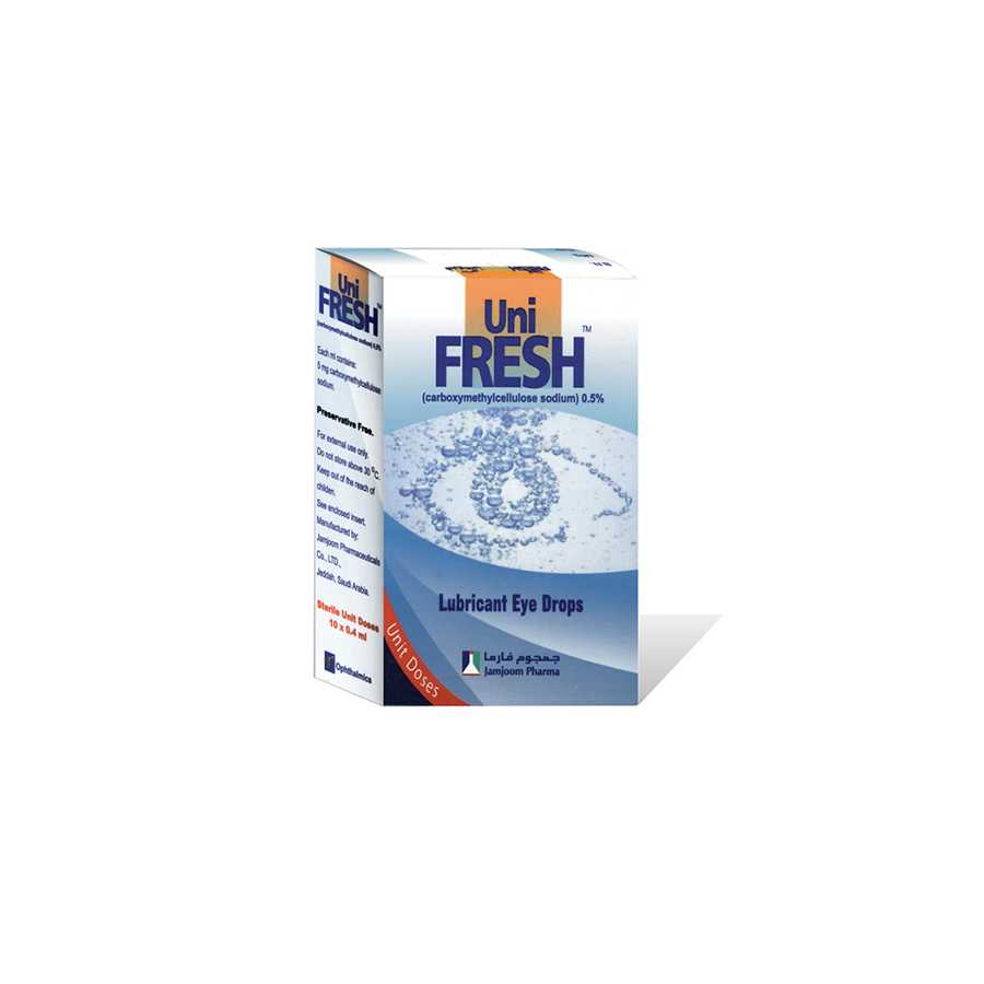 Uni fresh lubricant eye drop