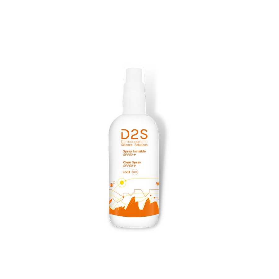 D2S Invisible Sun Spray SPF50+, 125ML