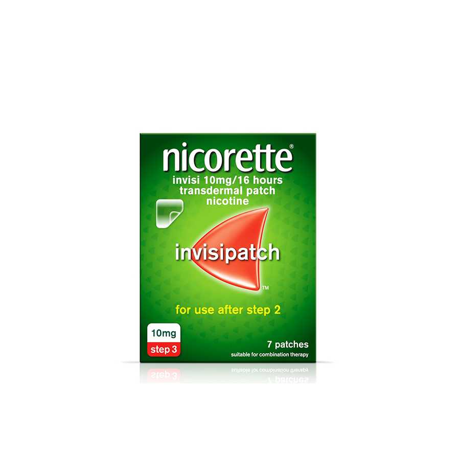 Nicorette Nicotine InvisiPatch 10Mg 7 Patches