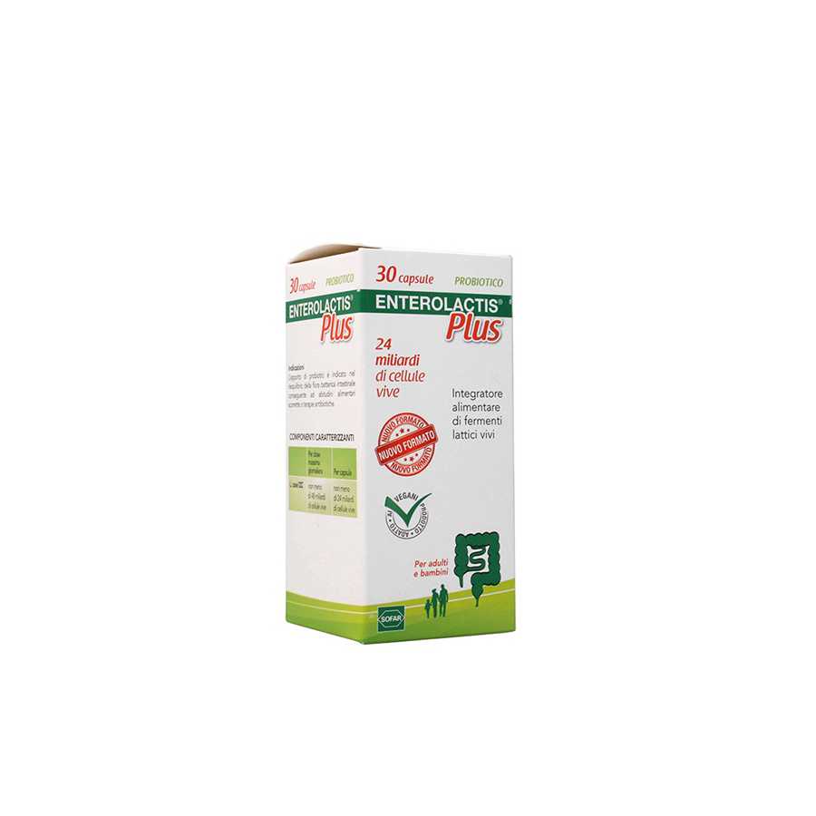 Enterolactis Plus 30 Capsules