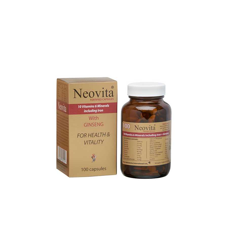 Neovita Multivitamins With Ginseng 100Cap