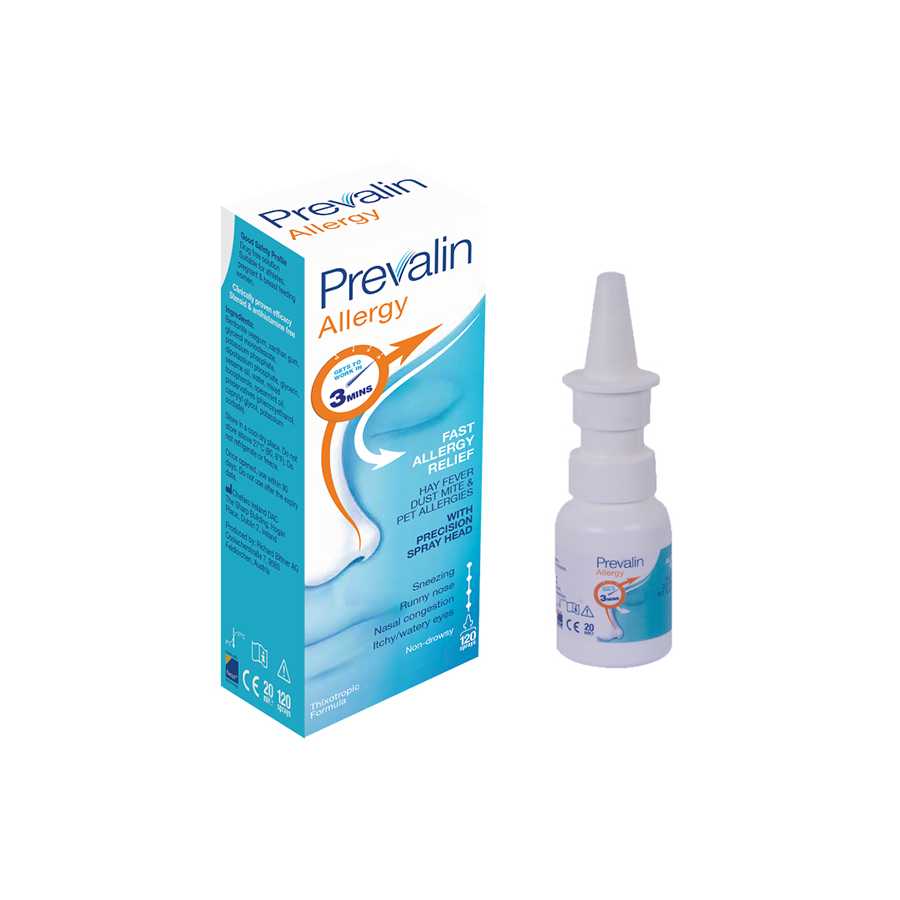 Prevalin Allergy Relife Adult Nasal Spray 20Ml