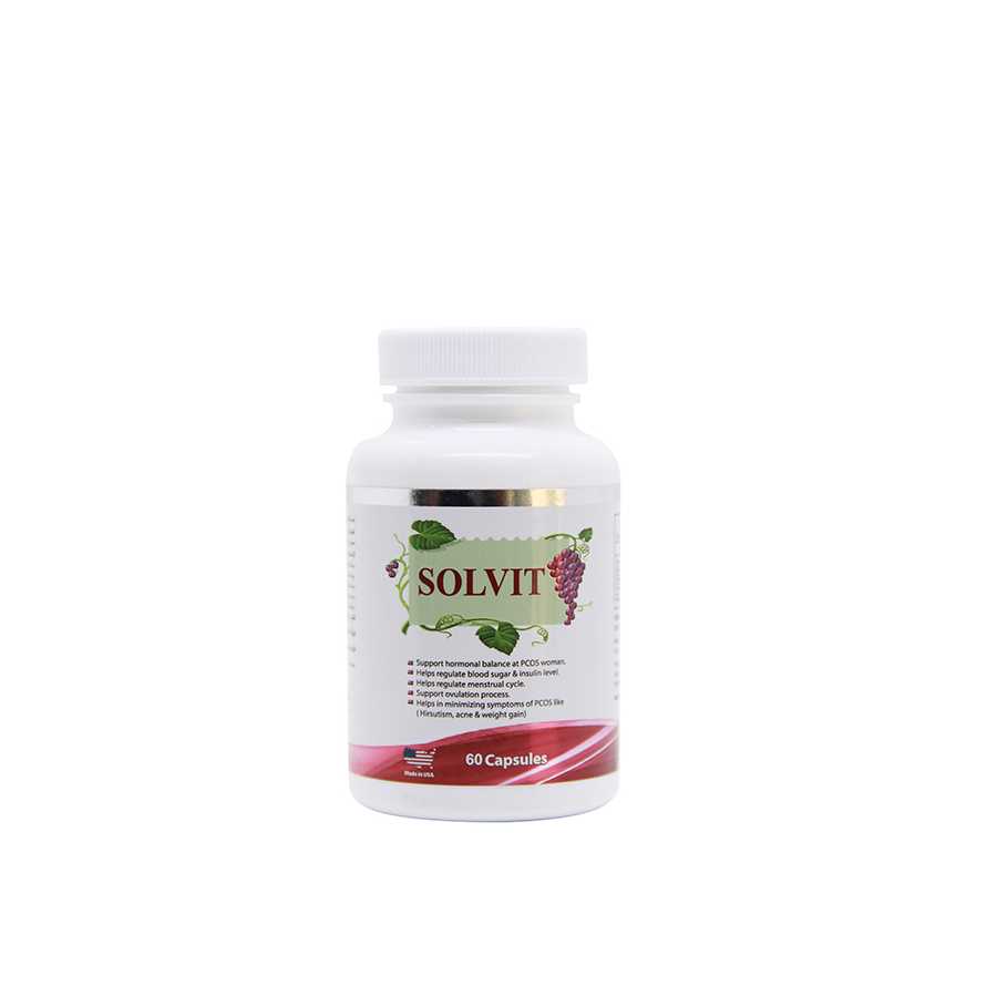 Solvit Herbal Supplement 60 Capsule