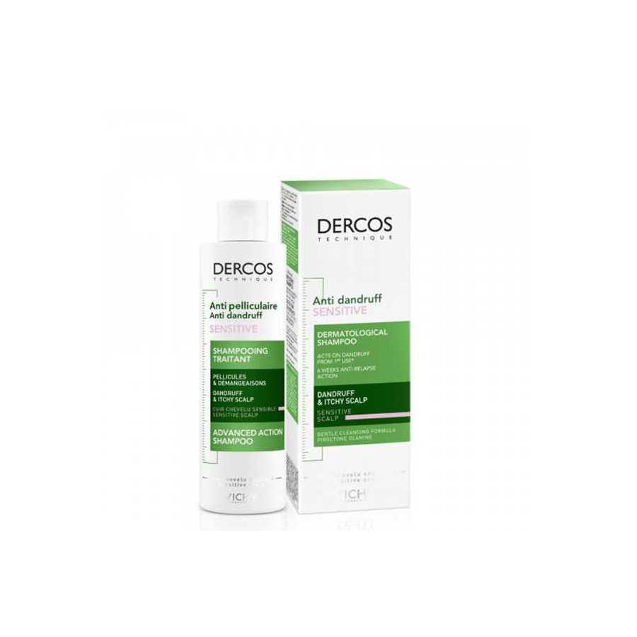 Vichy Dercos Anti-Dandruff Sensitive Scalp Shampoo 200Ml
