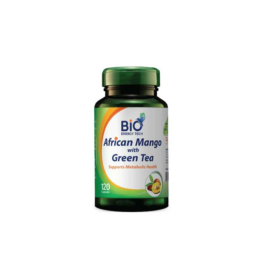 Bio Energy Tech African Mango &amp; Green Tea 120Cap