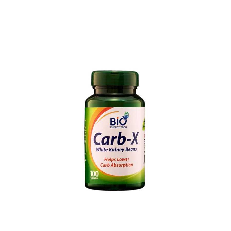 Bio Energy Tech Carb-X White Kidney Beans 100Cap