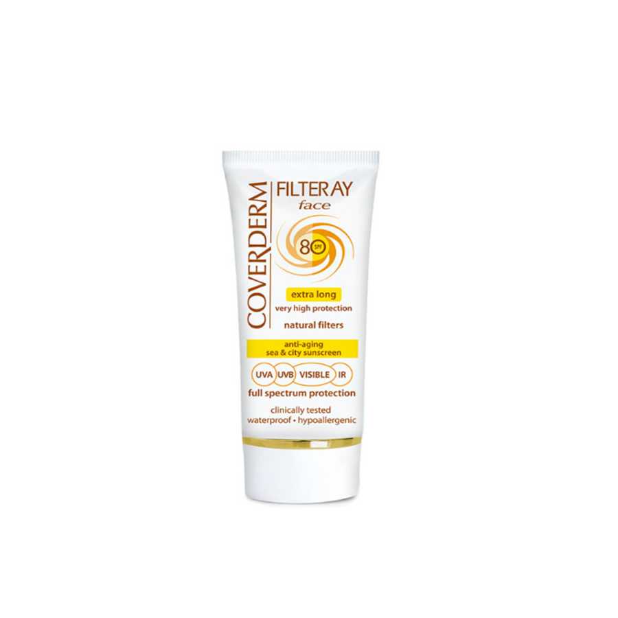 Coverderm Sunblock Spf80 Tinted Cream 50Ml