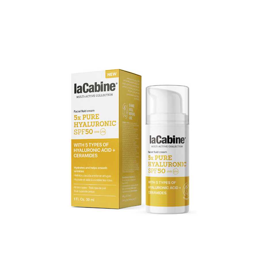 Lacabine 5X Pure Hyaluronic Cream Spf50, 30Ml