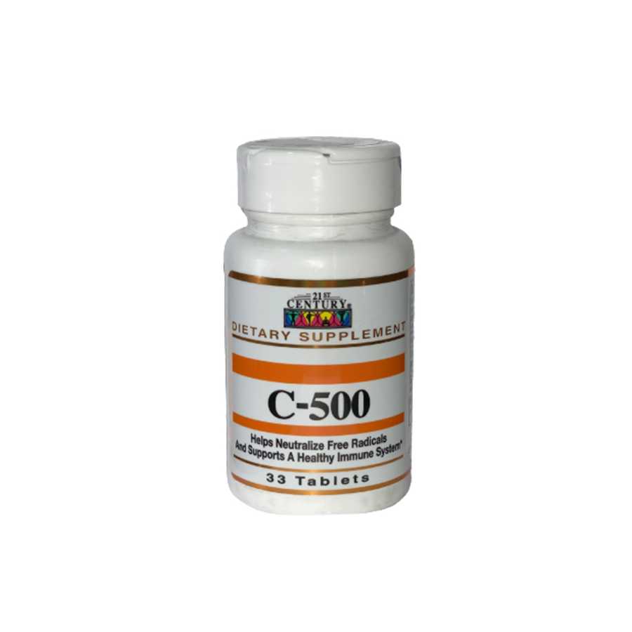 21St Century Vitamin C-500Mg 33Tab