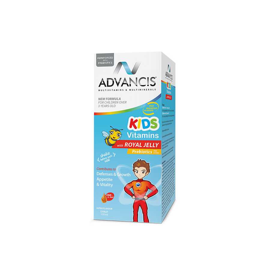 Advancis Kids Royal Jelly Syrup 150Ml