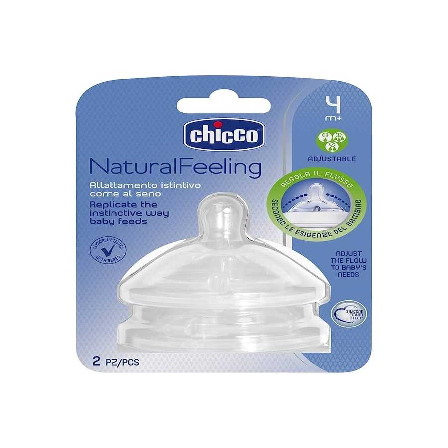 Chicco Teat Natural Feeling 4M+