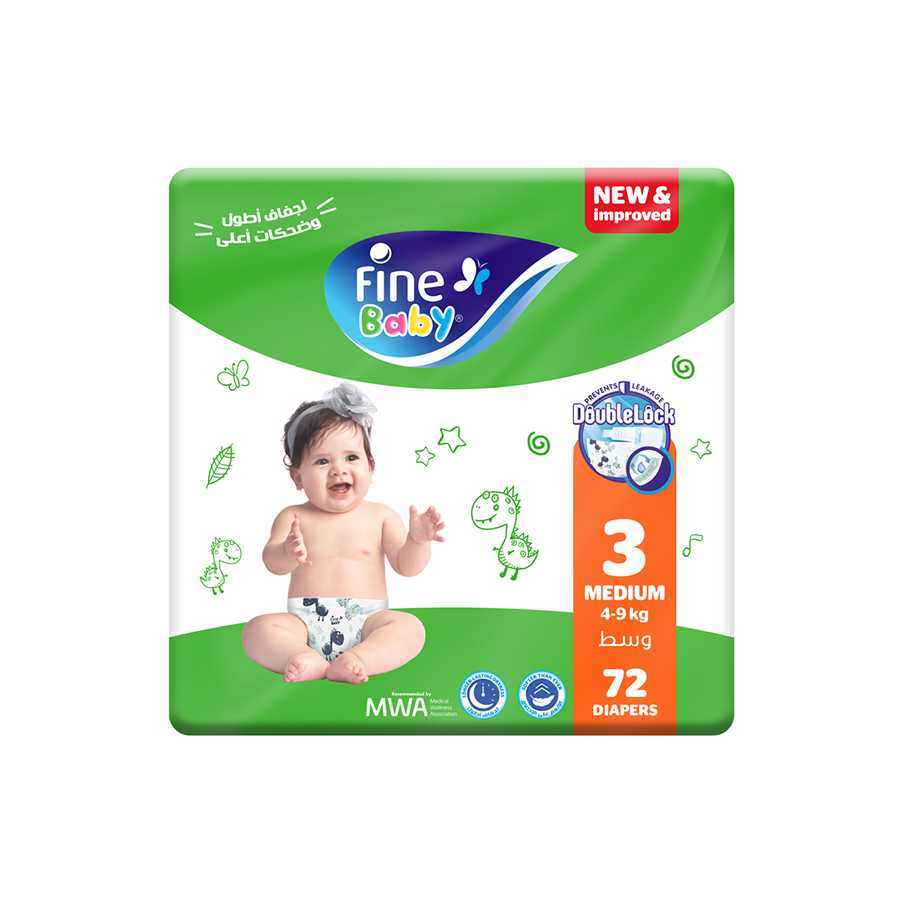 Baby diaper m size cheap