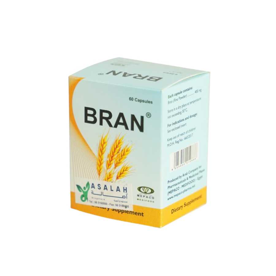 Mepaco Bran Digestive Support 60Capsuls