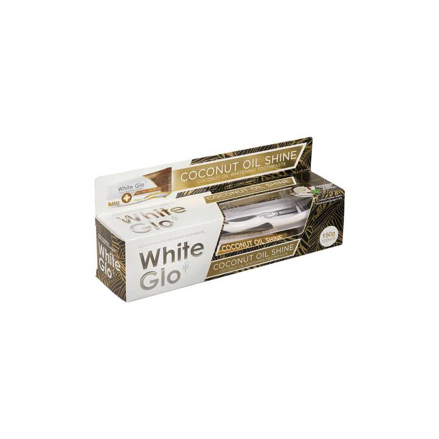 White Glo Coconut Oil Pulling Toothpaste 150ML