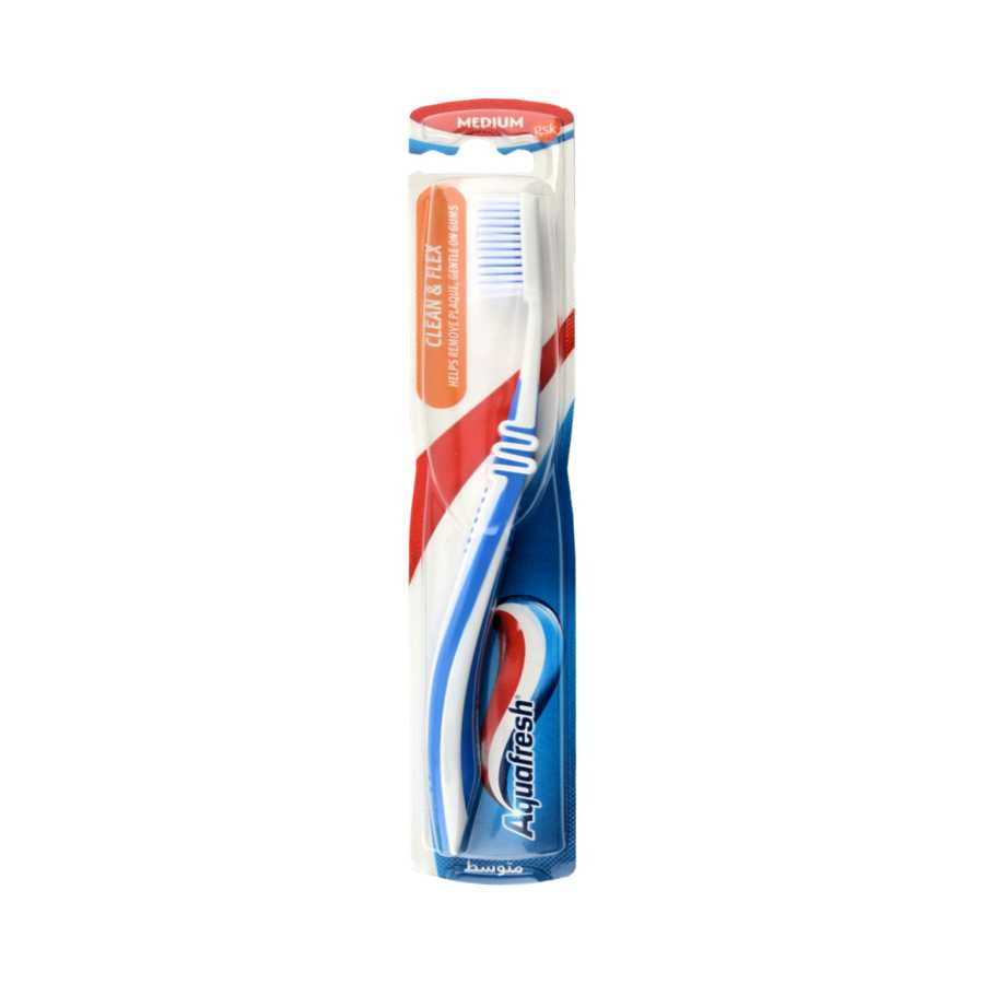 Aquafresh Clean&amp;Flex Medium Toothbrush