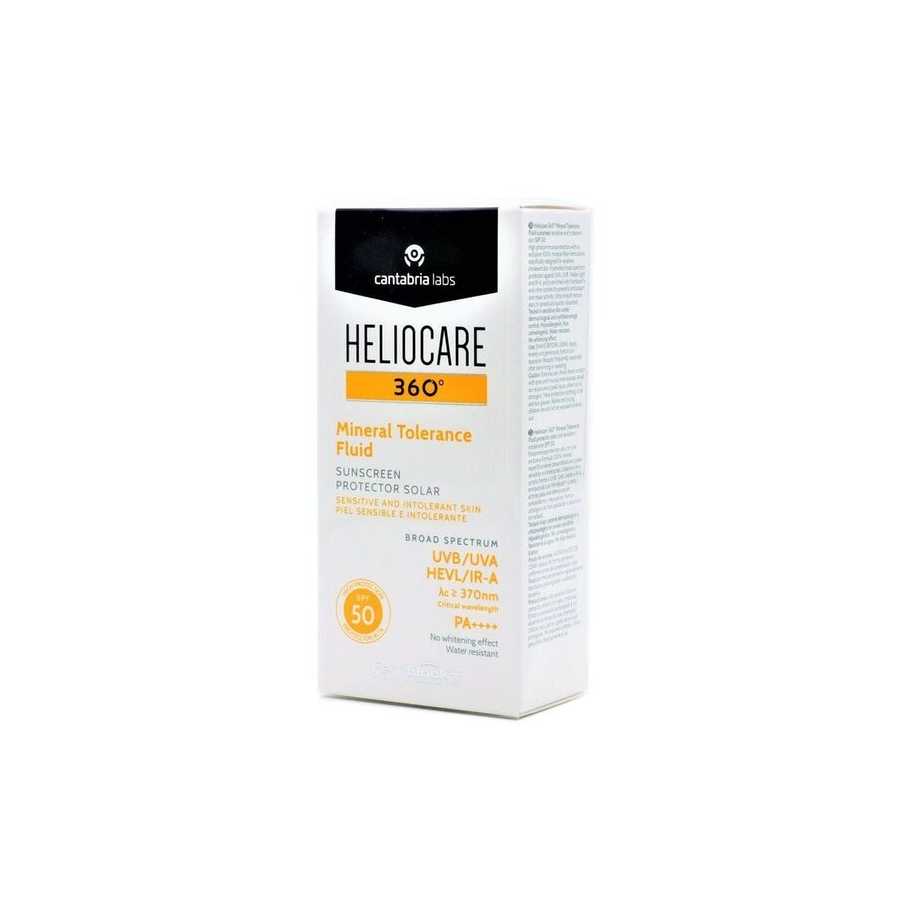 Heliocare Mineral Tolerance Fluid Sunscreen SPF50, 50Ml