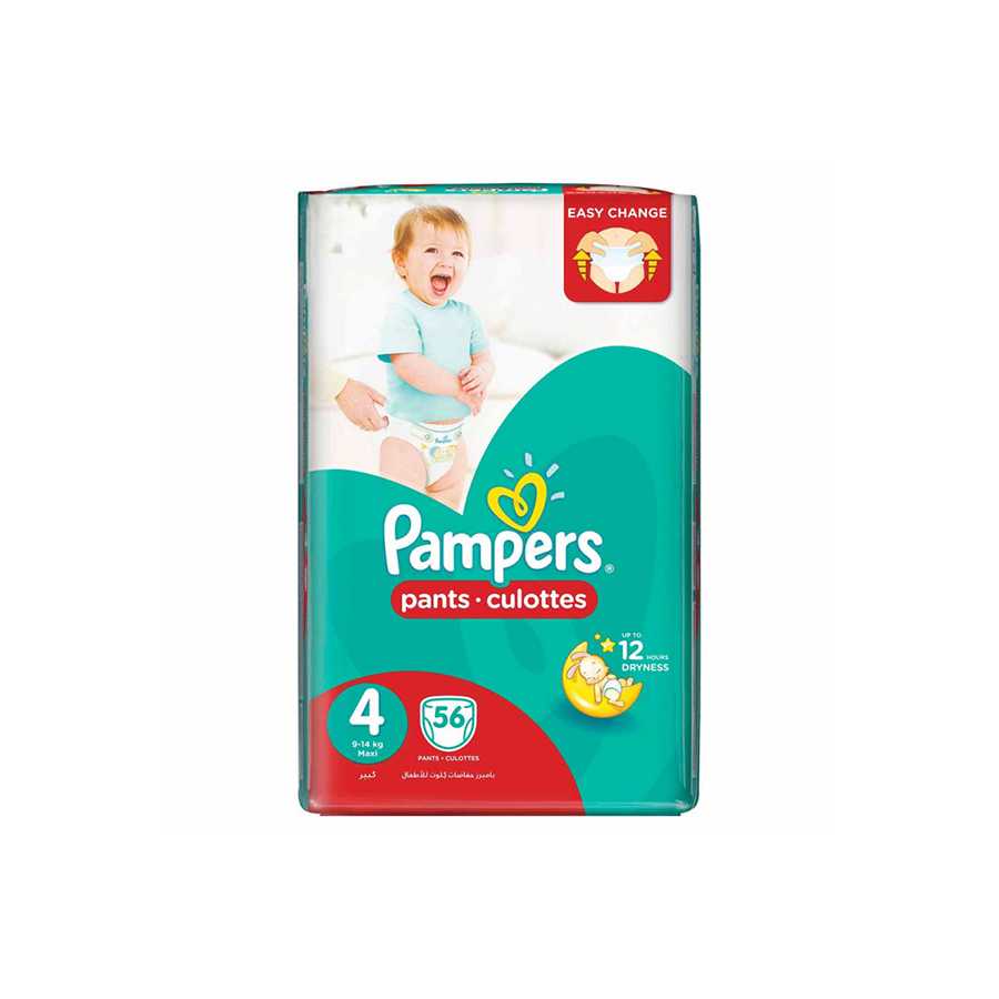Pampers Baby Pants Size 4 (9-14 kg) 56 Pants