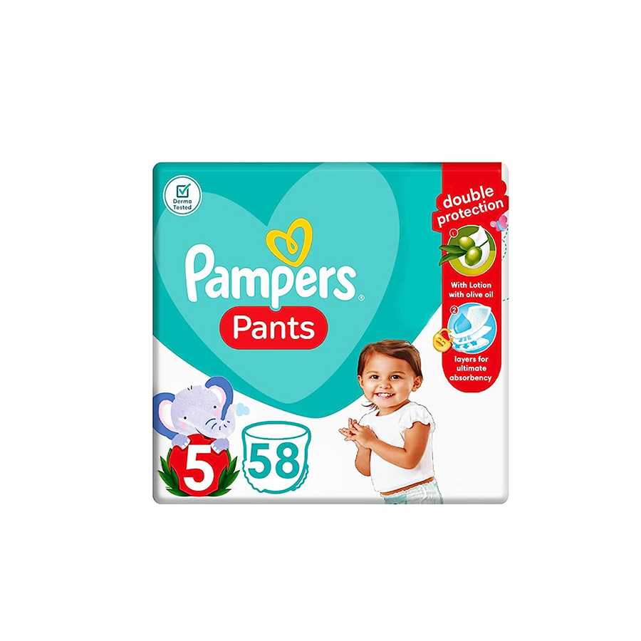 Pampers Baby Pants Size 5 (12-18 kg) 58 Pants