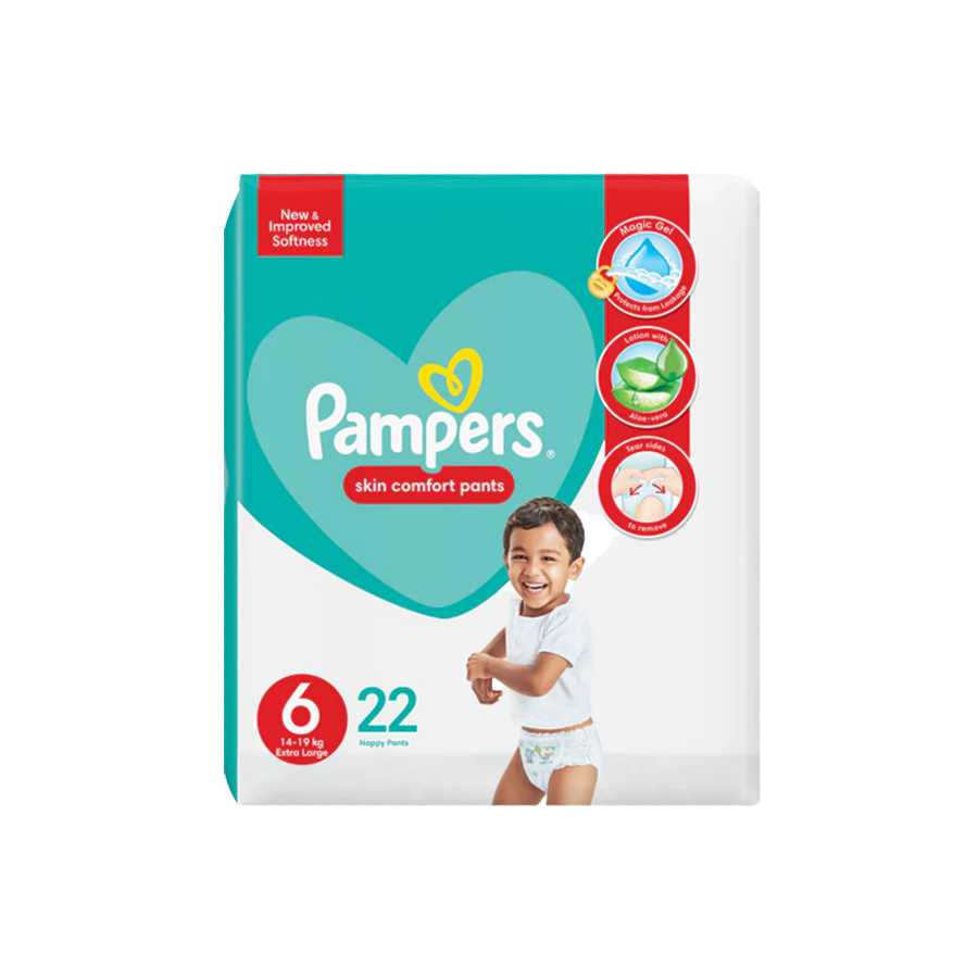 Pampers Baby Pants Size 6 (14-19 kg) 22 Pants