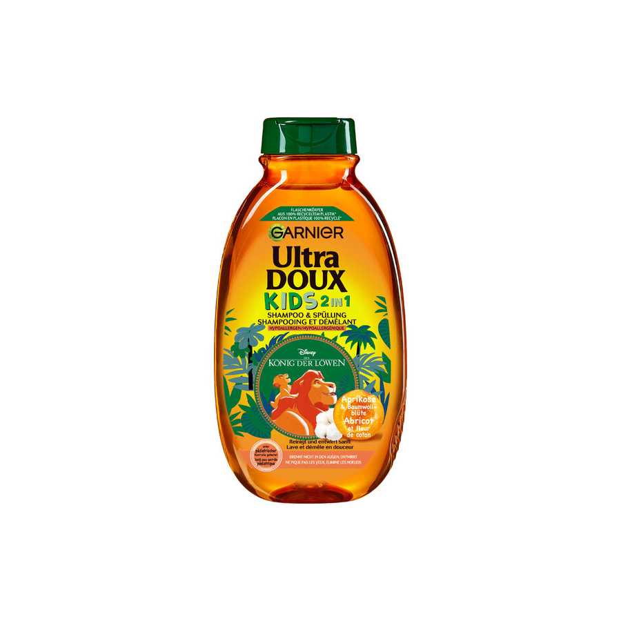 Garnier Ultra Doux Kids 2 IN1 Apricot &amp; Cotton Flower 400ML