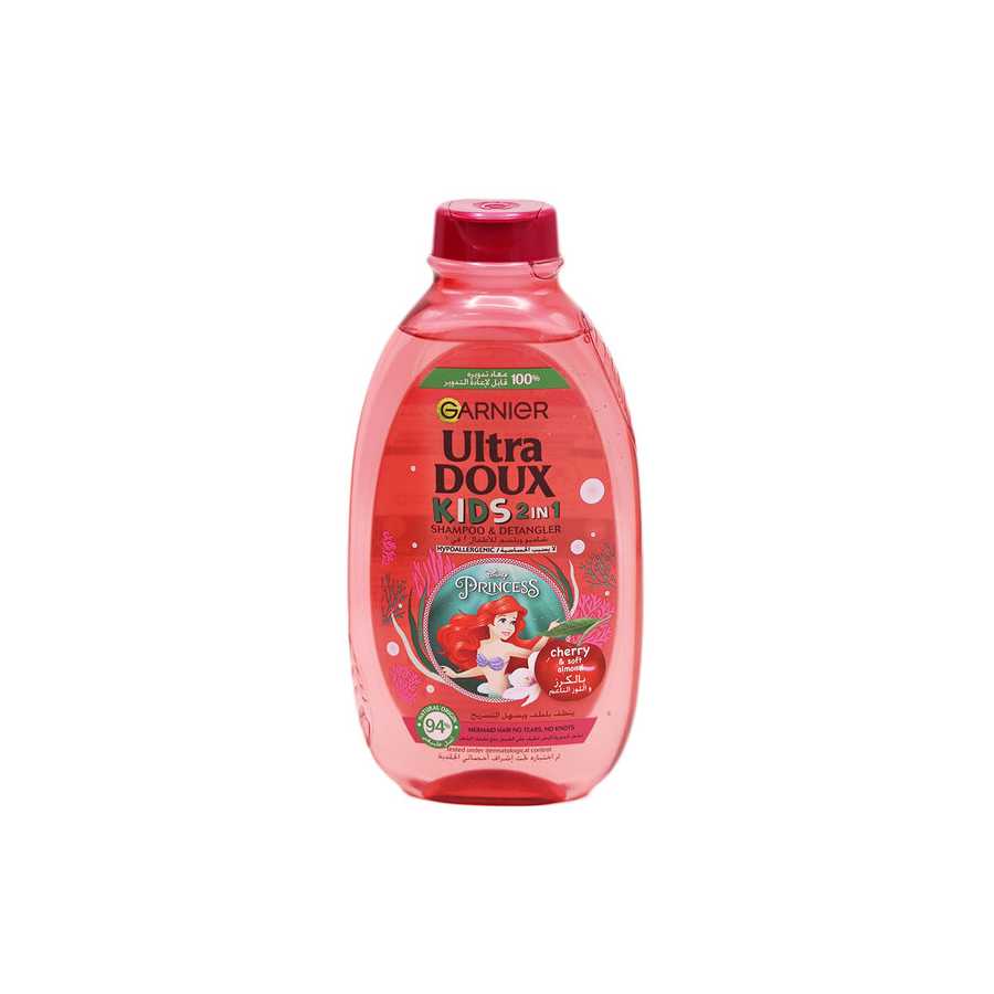 Garnier Ultra Doux Kids 2 IN 1 Cherry &amp; Soft Almond 400ML