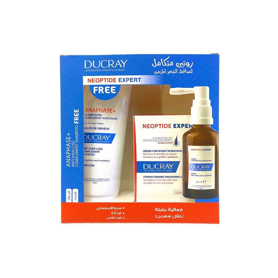 Ducray Neoptide Expert Serum With Anaphase Shampoo Free
