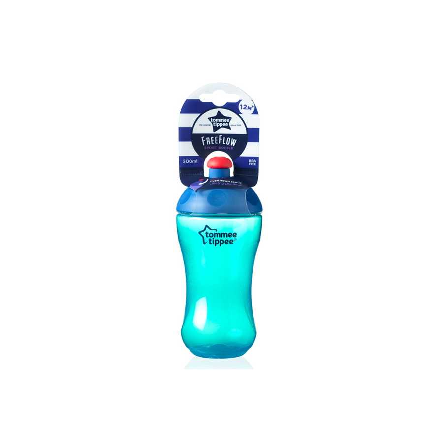 Tommee Tippee Free Flow Sport Bottle 12M+ 300Ml